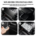 thumbnail image 5 of FUIALDOLG Anti-Scratch Center Console Armrest Cover for Van, with 2 Storage Pockets Car Arm Rest Covers Polyester Fabric Car Armrest Box Pad Gray Camouflage Print, 5 of 6