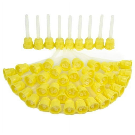 Kulzer 66001988 Dental Mixing Tips HP Correct Flow Yellow 4.2mm 48/Bx