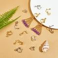 thumbnail image 5 of 36pcs 9 Style Clip-on Earring Findings Adjustment Brass Screw Clip Earring Converters Clip-on Earring Findings Components, 5 of 6