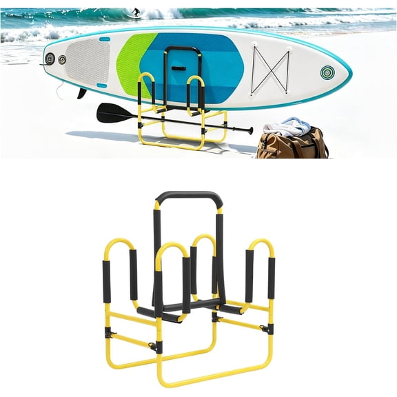 KOJEM Surfboard Storage Stand Double Up Sup Stand Holds 2 Paddle Boards