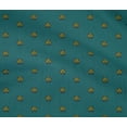 thumbnail image 4 of oneOone Cotton Flex Fabric Lotus Block Print Sewing Fabric BTY 40 Inch Wide, 4 of 4