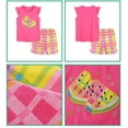 thumbnail image 5 of WIBACKER Little Girl Summer Short Sleeve T Shirt Top Shorts Set Kids 2 Piece Summer Outfits Set - Watermelon, 5 of 8