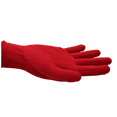 thumbnail image 3 of Flowertouch A207 Foam Latex Palm 13 Gauge All Purple Gloves, Seamless Knit Liner, Red, Size Large, Sold by Pair, 3 of 4