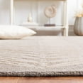 thumbnail image 4 of SAFAVIEH Martha Stewart Urban Chevron Floral Area Rug, Chamois Beige, 9' x 12', 4 of 11
