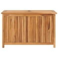 thumbnail image 2 of vidaXL Patio Storage Box Deck Box Garden Outdoor Cabinet Chest Solid Wood Teak, 2 of 60