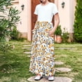 thumbnail image 1 of LOVZFMLL Robe d'Été Décontractée Sans Manches pour Filles de 2 à 12 Ans, Ourlet à Boutons, Fluide, avec Poches, Col Rond, 1 of 8