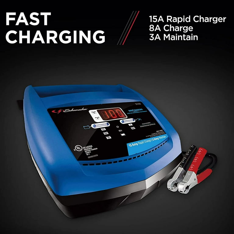 Duralast 15 Amp 6/12 Volt Marine Battery Charger DL15D, 59 OFF