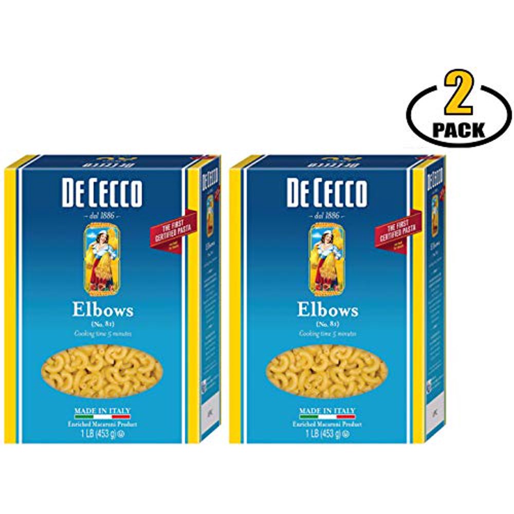 De Cecco Dececco Elbow Macaroni Noodles Italian Pasta Dry Pasta