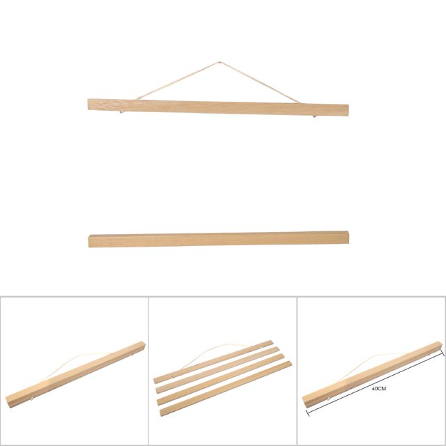 Poster Hanger, Modern DIY Poster Wooden Poster Hanger, Wooden Photo Frame Photo Frame For Fabric