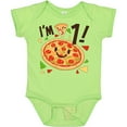 thumbnail image 3 of Inktastic I'm One Pizza Birthday Party Boys or Girls Baby Bodysuit, 3 of 5