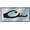 Silver, variant on Drake Waterfowl Head Logo License Plate Made Of Cast Aluminum - Black