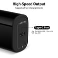 thumbnail image 2 of USB C Charger Wall Charger Block,AILKIN PD 20W Type C Block Charger Fast Charging Charger Plug Power Adapter USB C Brick Cube For Android Phone Fast Charger Block, 2 of 6