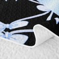 thumbnail image 5 of Erosebridal Blue Bows Twin Quilt Set,Princess Bowknot Twin Coverlet Set For Girls,2 Pieces, 5 of 7