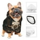 thumbnail image 3 of Fotbe Metal Style Horned Skull Sudadera con Estampado para Perros Pequeños – Suéter con Capucha para Mascotas, Tela Suave de Forro Polar con Bolsillo-Large, 3 of 7