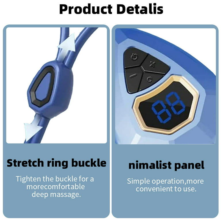 HYOIIO Lymphatic Drainage, EMS Neck Acupoints Lymphvity Massager Device,Lymphatic  Massager for Pain Relief,Lymphatic Drainage Massager with Heat,Lymphatic  Drainage Machine : : Health & Personal Care