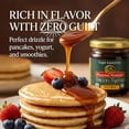 thumbnail image 2 of Organic Yacon Syrup - Natural Sweetener Syrup for Pancakes and Waffles & Coffee with Low Calorie - Keto Sugar Substitute for Honey, Agave, Maple, Molasses & Monk Fruit 8.8oz (250g), 2 of 6