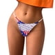 thumbnail image 1 of Gibobby Pantys para Mujer Sexy G String Impreso Bragas Mujer T Back Calzoncillos Comfort Soft Low Rise(Blanco， S), 1 of 3