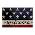 thumbnail image 1 of Door Mat Patriotic Doormat Entryway Rug Welcome Mat Doormat Outdoor Entrance Independence Day Decorative Welcome Mat Anti-Slip Mat Backing Sturdy Door Mats for Home Entrance Outdoor Indoor, 1 of 9