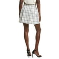 thumbnail image 2 of Gracia womens  Pleated Skirt, s, White, 2 of 3