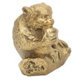 thumbnail image 2 of Monkey Statue, High Hardness Vivid Image    Brass Monkey Statue  For Collection Display For Home Decoration  For Gifts, 2 of 8
