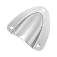 large Marine Stainless Steel Vent Wire Cable Vent Cover Clamshell Vent