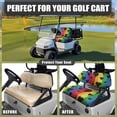 thumbnail image 5 of Aplkyhs Rainbow Love Universal Golf Cart Seat Covers American Pride Month Golf Cart Breathable Material Fit for Most Club Car Golf Cart Front Seat Covers Soft and Comfortable, 5 of 7