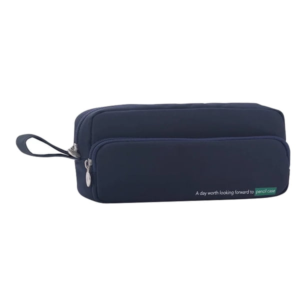 Popular! Back To School Supplies Under Pencil Case For School Students Girls Boys Large Capacity Adult Pen Maker Pencil Pouch OrganizerPencil Bag