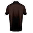 thumbnail image 3 of Double-Breasted Chef Coat Unisex Short Sleeve Cook Jacket Professional Kitchen Restaurant Uniform 2026 Brown 2XL, 3 of 5