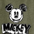 thumbnail image 3 of Disney - Mickey Mouse - Sketch Classic - Juniors High Neck Tank Top, 3 of 5