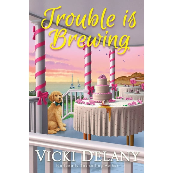 Tea by the Sea Mysteries Trouble Is Brewing, (Paperback)