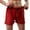 Red Mens Shorts Clearance, variant on EOYWHK Mens Hollow Boxers Briefs Shorts Trunks Crochet Knit Underwear with Drawstring Mesh Breathable Workout Bathing Suit Beachwear Cover Up Clearance
