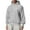 Gray, variant on Jalioing Men's Hoodies Tops Solid Color Loose Casual Long Sleeve Sweatshirts Drawstring Pullover Shirts with Pocket