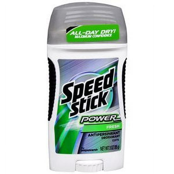 Mennen M-BB-1645 Speed Stick Power Fresh Antiperspirant Deodorant - 3 Ounce ( Pack of 2 )
