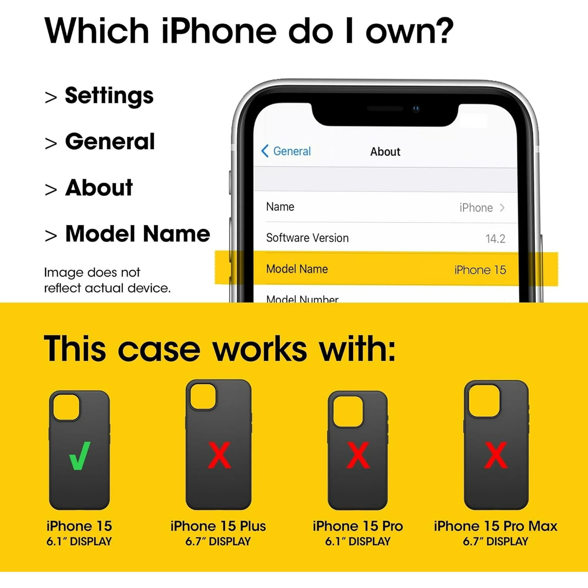OtterBox Symmetry Series+ Case With MagSafe for iPhone 15, iPhone 14, and iPhone 13, Ballet Shoes