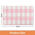 thumbnail image 2 of Luxury Checkered Grid Bathroom Rug, 20x32 in Classic Checkerboard Extra Soft and Absorbent Microfiber Bath Rugs, Non-Slip Bath Carpet for Bathroom Floor, 2 of 5