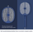thumbnail image 4 of 3 en 1 Insecticida Inteligente Plegable Recargable, Trampa con Luz para Interiores, Azul, 4 of 7