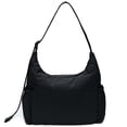 thumbnail image 1 of Bolso bandolera Hobo Dulcet Project de nailon negro para mujer, 1 of 6