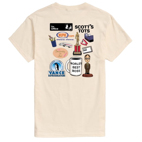 The Office - Office Grid - Men's Short Sleeve Graphic T-Shirt