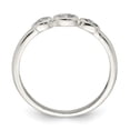 thumbnail image 2 of Sterling Silver Polished CZ Ring, 2 of 6