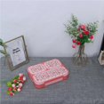 thumbnail image 4 of Bewildely Fiambreras resistentes al calor, contenedores de aperitivos, contenedor de comida portátil, a prueba de herrumbre, 3 cajas de almuerzo de Mostrada Rosado Bewildely HA027423-01, 4 of 6