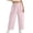 #0235-Pink, variant on Favoffer Casual Pants Kids Solid Thin Loose Fit Summer Bottoms Elastic Waist Sports Long Pants Comfortable Daily Wear for Outdoor Play Home Relax Travel Vacation Indoor Leisure 1-10Y