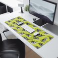 thumbnail image 2 of Long Mouse Pads for Desk,Green Dinosaurs Skeletons Pattern Desk Mats on Top Of Desks, Desk Mouse Pad Extra Large with 3mm Non-Slip Base and Stitched Edge for Gaming,Office,Work,Home 31.5"x11.8", 2 of 6