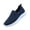 Dark Blue,#039, variant on Slip on Mesh Sneakers for Women Closed Toe Slides Comfortable Slippers Women's Platform Walking Shoes Breathable Beach Sandals Outdoor Casual Lightweight Open Back Clogs and Mules,38