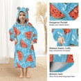 thumbnail image 4 of joogoo Blanket Hoodie for Watermelon Cute Oversize Sweatshirt 3-14 YR L, 4 of 7