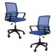 thumbnail image 1 of Set 2 Sillas De Escritorio Ergonomica Para Oficina Giratoria azul, 1 of 9