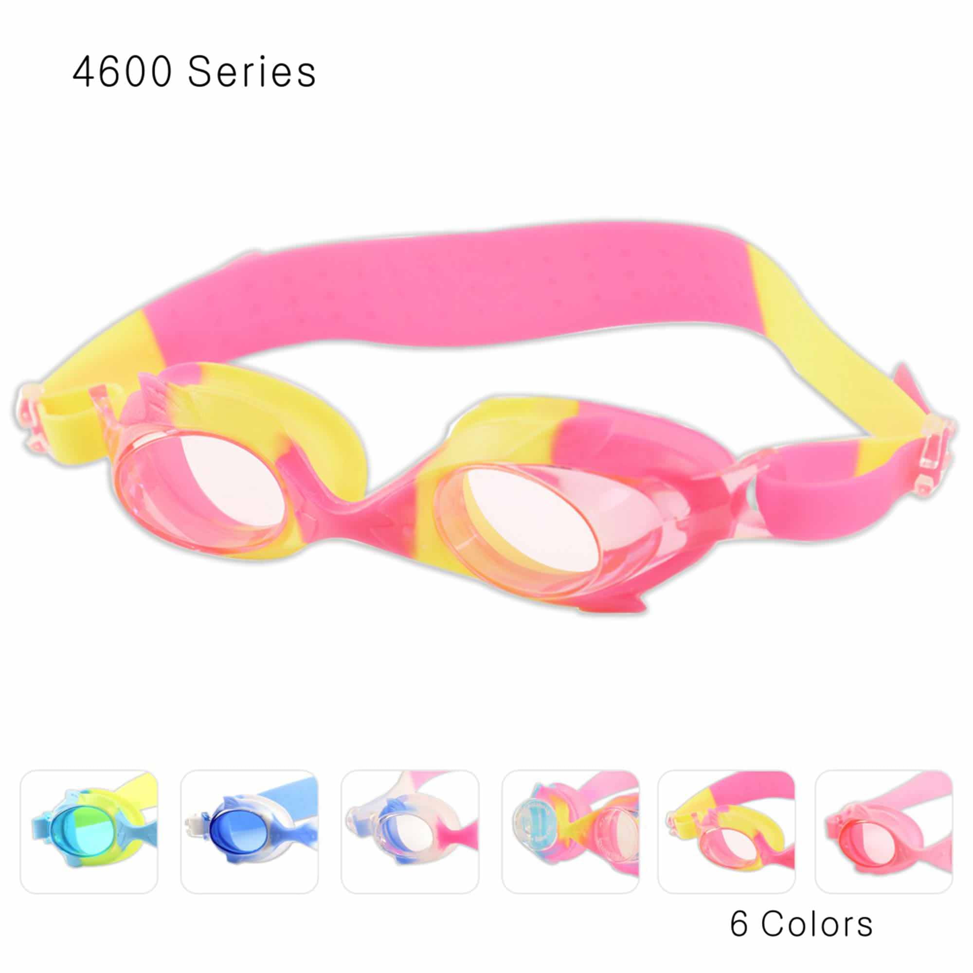 JML Kid Goggles, Cute Swim Goggles Soft Silicone, Anti-Fog, No Leaking, UV Protection Hypoallergenic Swimming Goggles... by JML