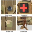 thumbnail image 3 of Outdoor Survival Military First Aid Kit, Climbing Emergency Medical Pouch (Camouflage), 3 of 4