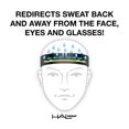 thumbnail image 2 of Halo Headband Sweatband Sport Visor, 2 of 6