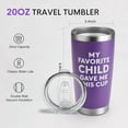 thumbnail image 3 of Christmas Gifts for Mom from Daughter Son, Mom Birthday Gifts, Funny Coffee Tumbler for Women Grandma (20oz, Purple), 3 of 6