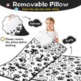 thumbnail image 3 of Pet Paw Print and Bone Toddler Nap Mats for Kids Preschool,Sleeping Mat Bag or Kids,Toddler Sleeping Bag,Toddler Nap Mat or Daycare, 3 of 6